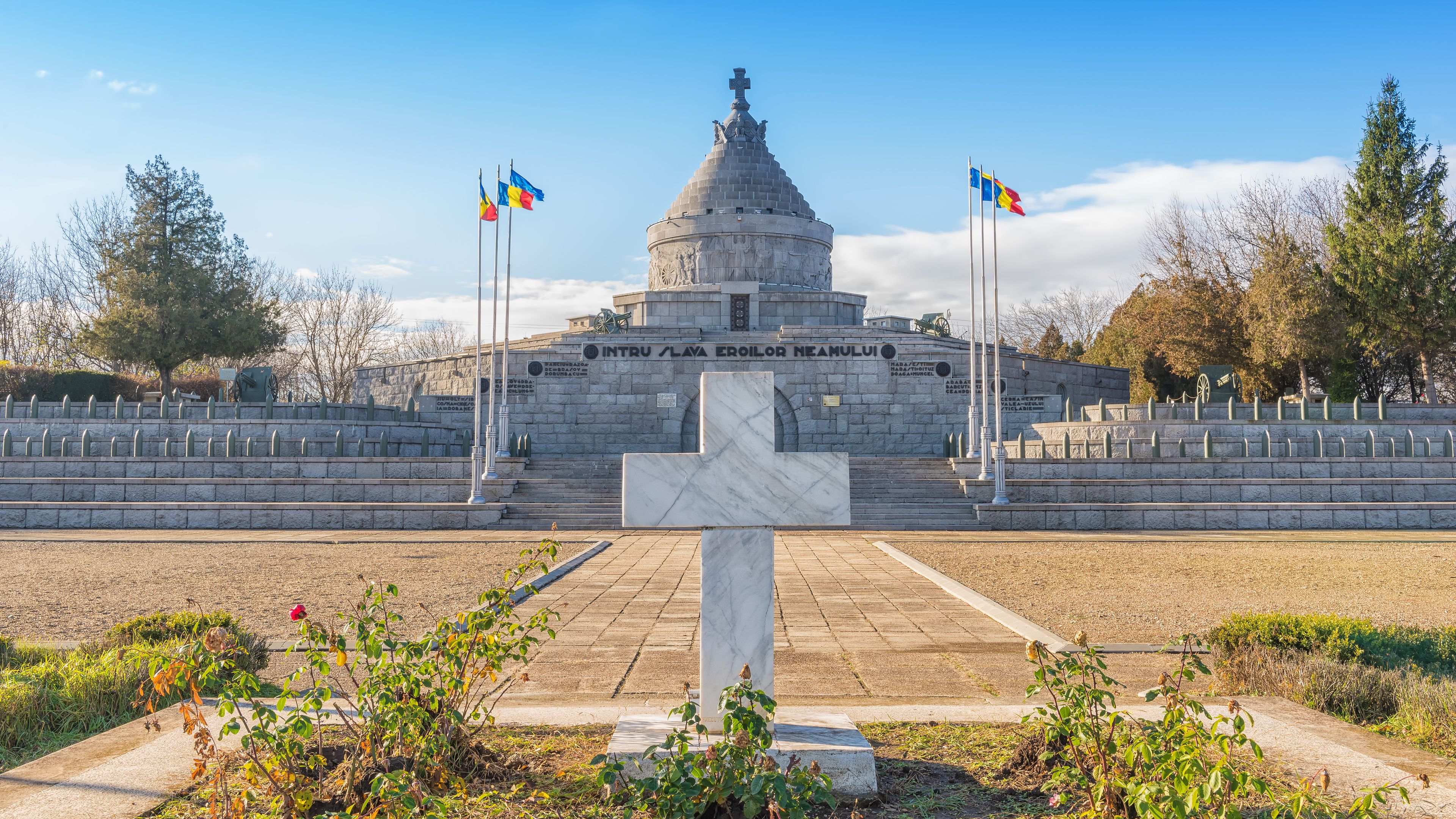 The Mausoleum of Marasesti, a memorial site in Romania