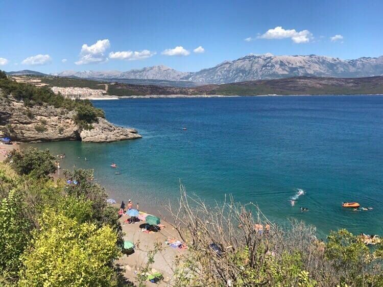 Beautiful wild beach Pecka. Amazingly clear water!