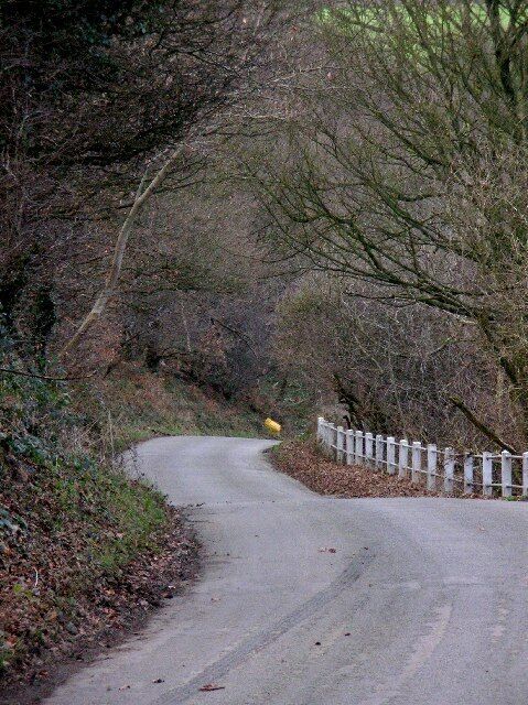 Troway Hill in NE Derbyshire. A winding, steep climb from the village of Troway, heading in the direction of Marsh Lane & Eckington.