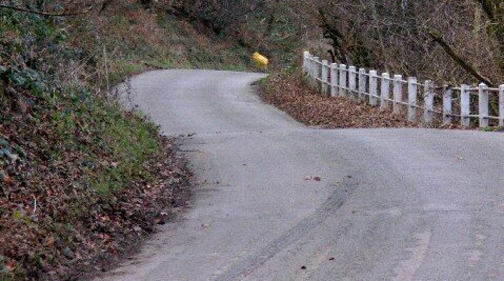 Troway Hill in NE Derbyshire. A winding, steep climb from the village of Troway, heading in the direction of Marsh Lane & Eckington.