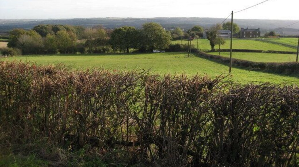 Marsh Lane - Lightwood Road view towards Bolehill