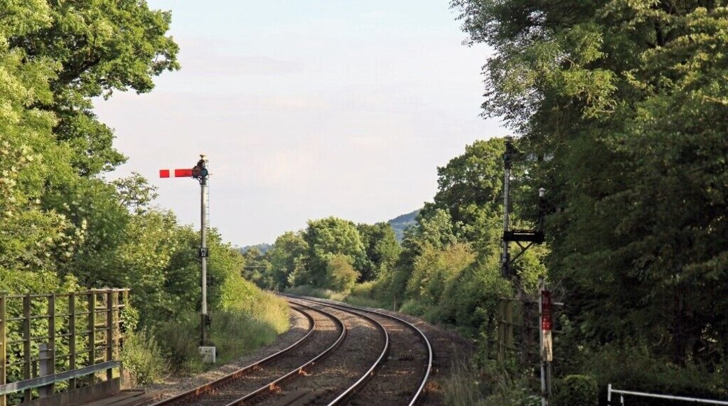 Signal PD22, Pen-y-ffordd railway station