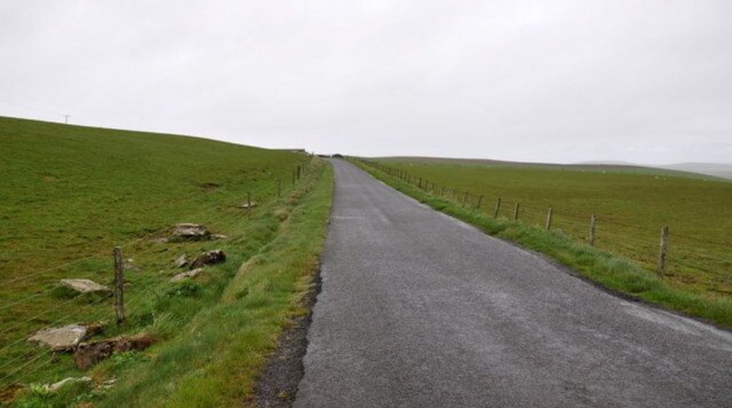 The B9056 to the North