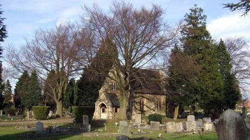 Cemetery, Raunds The churchyard has long been full and this is the cemetery, to be found in London Road on the edge of town.