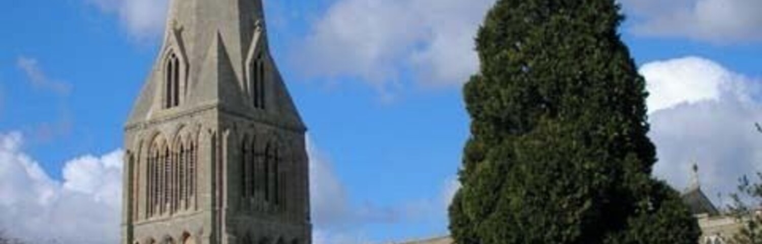 Church of England parish church of St Peter, Raunds, Northamptonshire, seen from the southeast