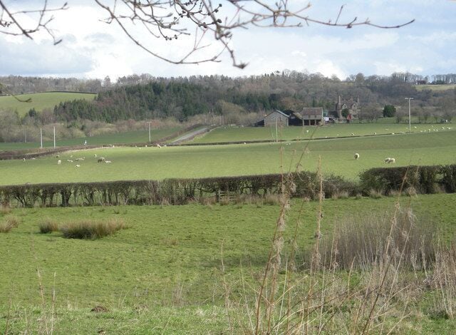 Across the fields to Evenwood