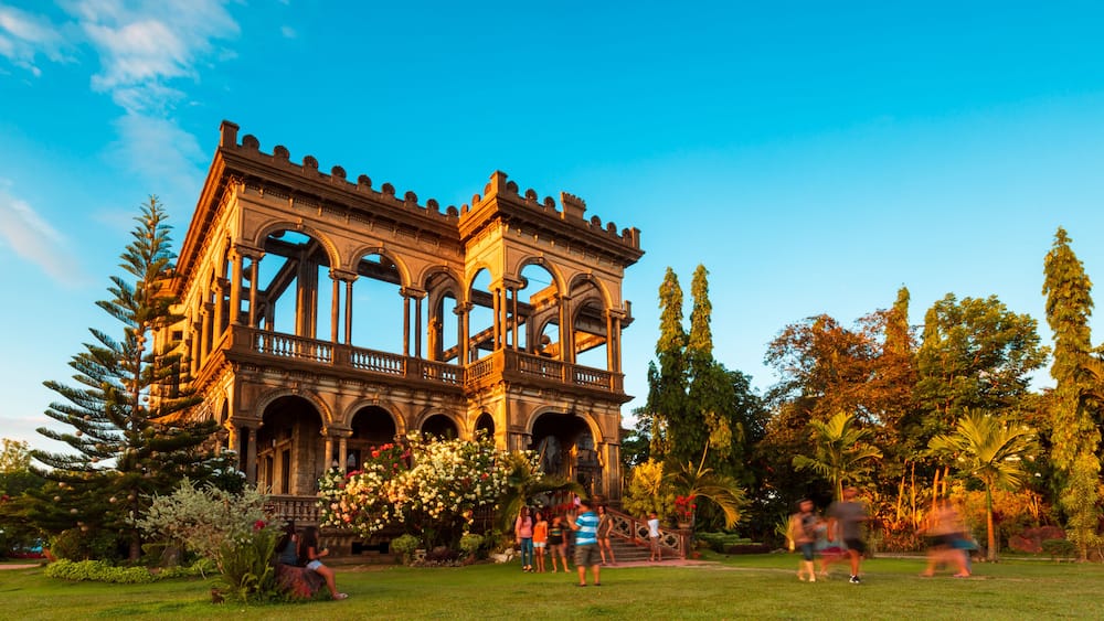 The Ruins near Bacolod City, Philippines. Located in Talisay City, Negros Occidental, Philippines.