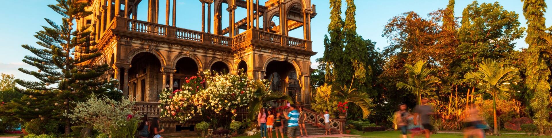 The Ruins near Bacolod City, Philippines. Located in Talisay City, Negros Occidental, Philippines.