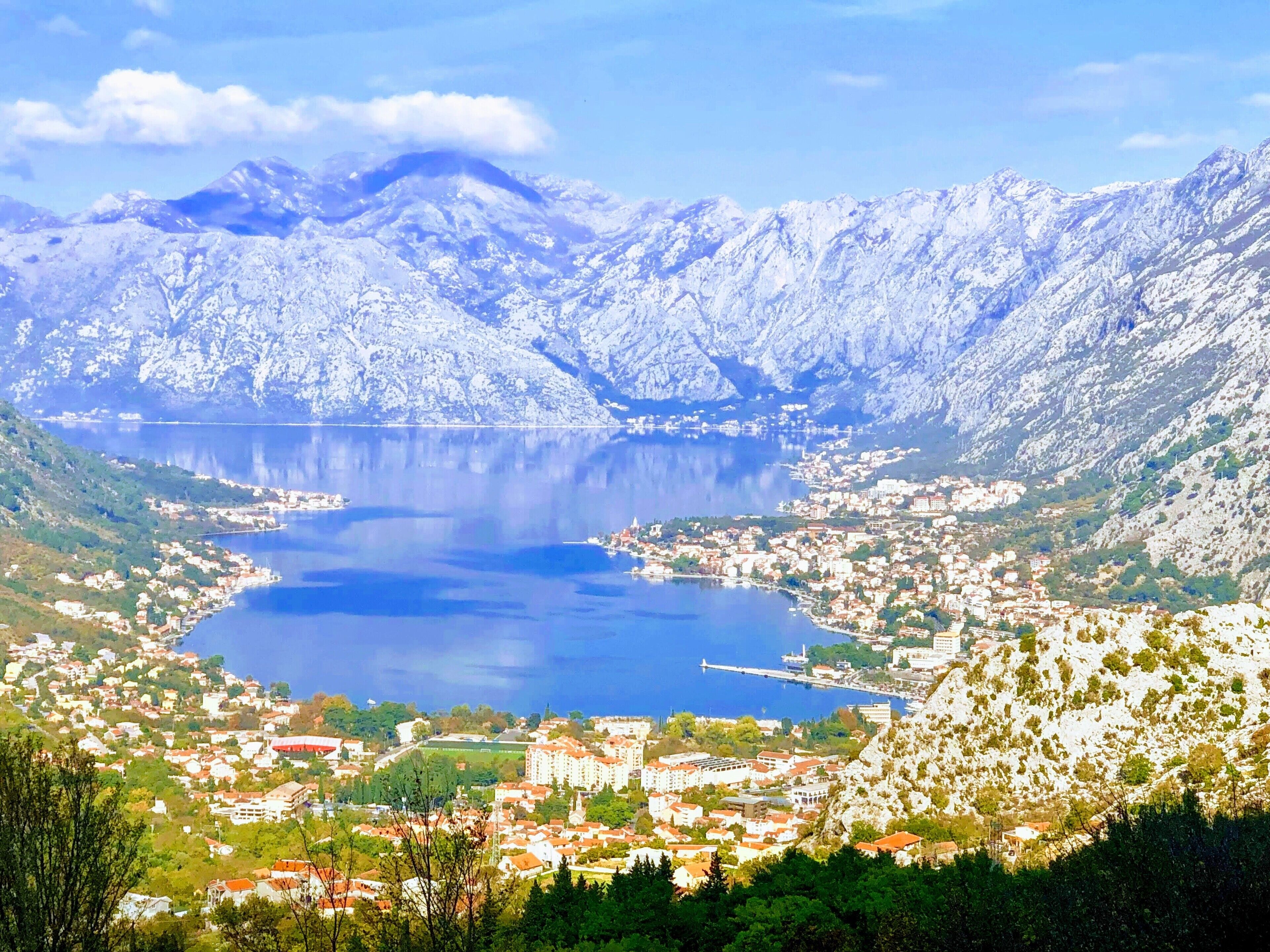 Panoramic view of Kotor