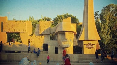 The city of Carei is small but pretty perfect for a small summer holiday.Here you can find castles, thermal pools with enough place if you want to stay overnight in your tent, in small 10-14 persons cabins or trailers.If you have a car you can drive around to see the Merry Cemetary of Sapanta or the Memorial for the Victims of the Comunist Regime in Sight.