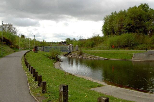 South Bridge at Taff Bargoed lakes