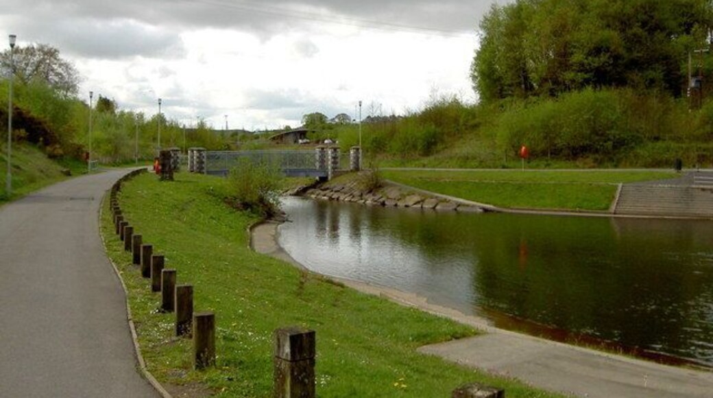 South Bridge at Taff Bargoed lakes