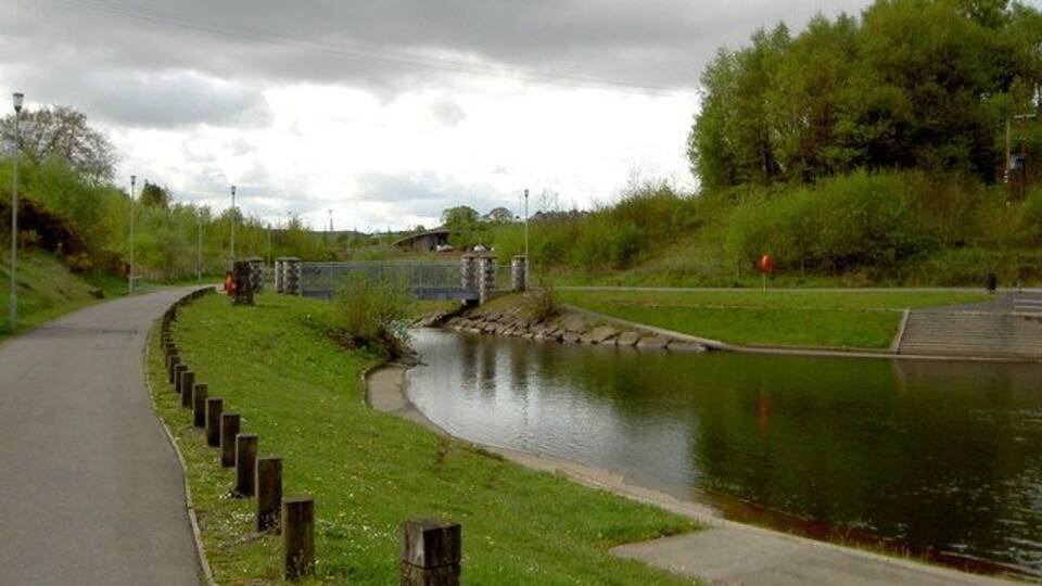 South Bridge at Taff Bargoed lakes