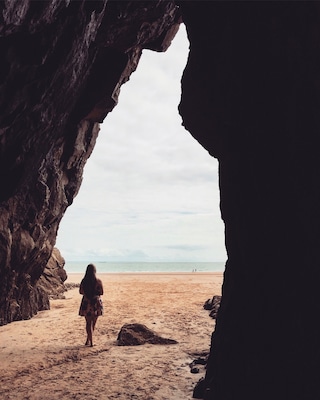 Three Cliffs Bay, such a beautiful place and a great opportunity to practice some new compositions