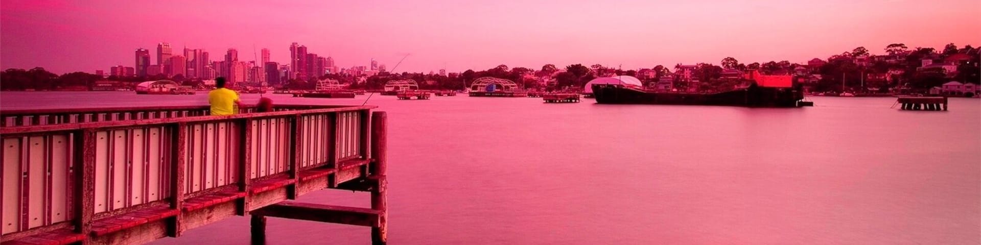 Head down to Birchgrove Wharf for some stunning city scape shots of Sydney. 
Its further back from your typical shots of Sydney if you like something a little bit different.