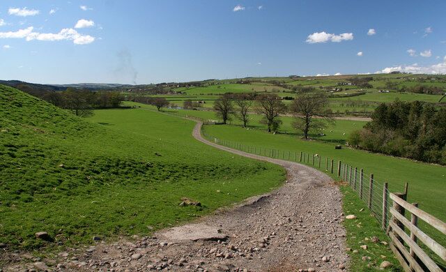 Willimoteswick Farm Land at Willimoteswick Farm with the River South Tyne in the background.