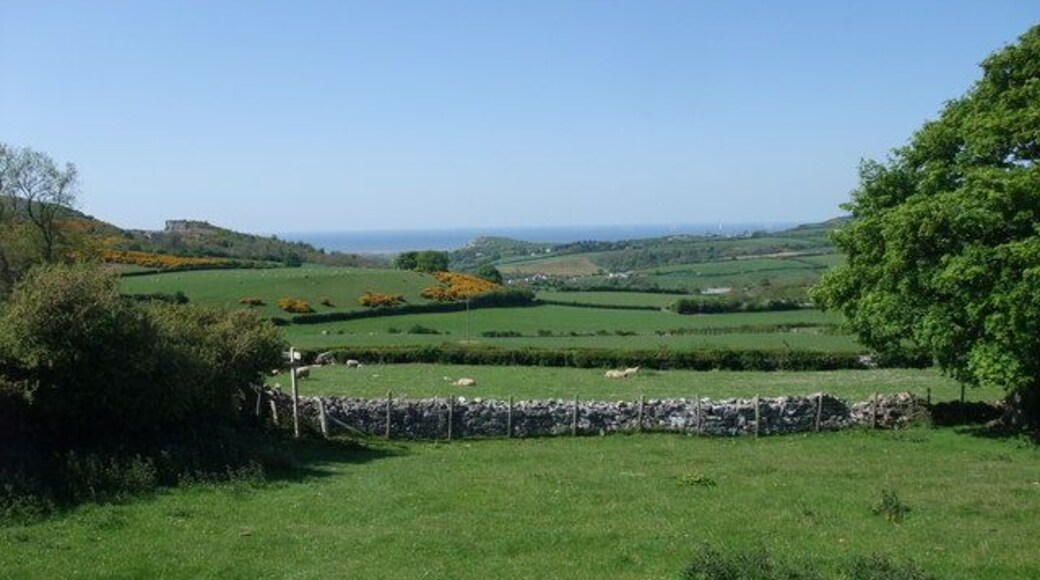 View towards the sea from Marian Ffrith