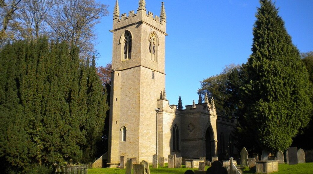 St James' parish church, Papplewick, Nottinghamshire, seen from the southwest