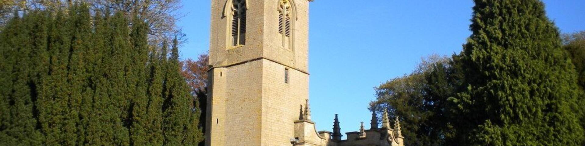 St James' parish church, Papplewick, Nottinghamshire, seen from the southwest