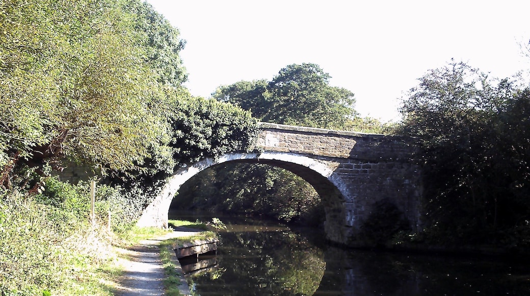 Lydiate Hill on the Leeds and Liverpool Canal actually bridge 18