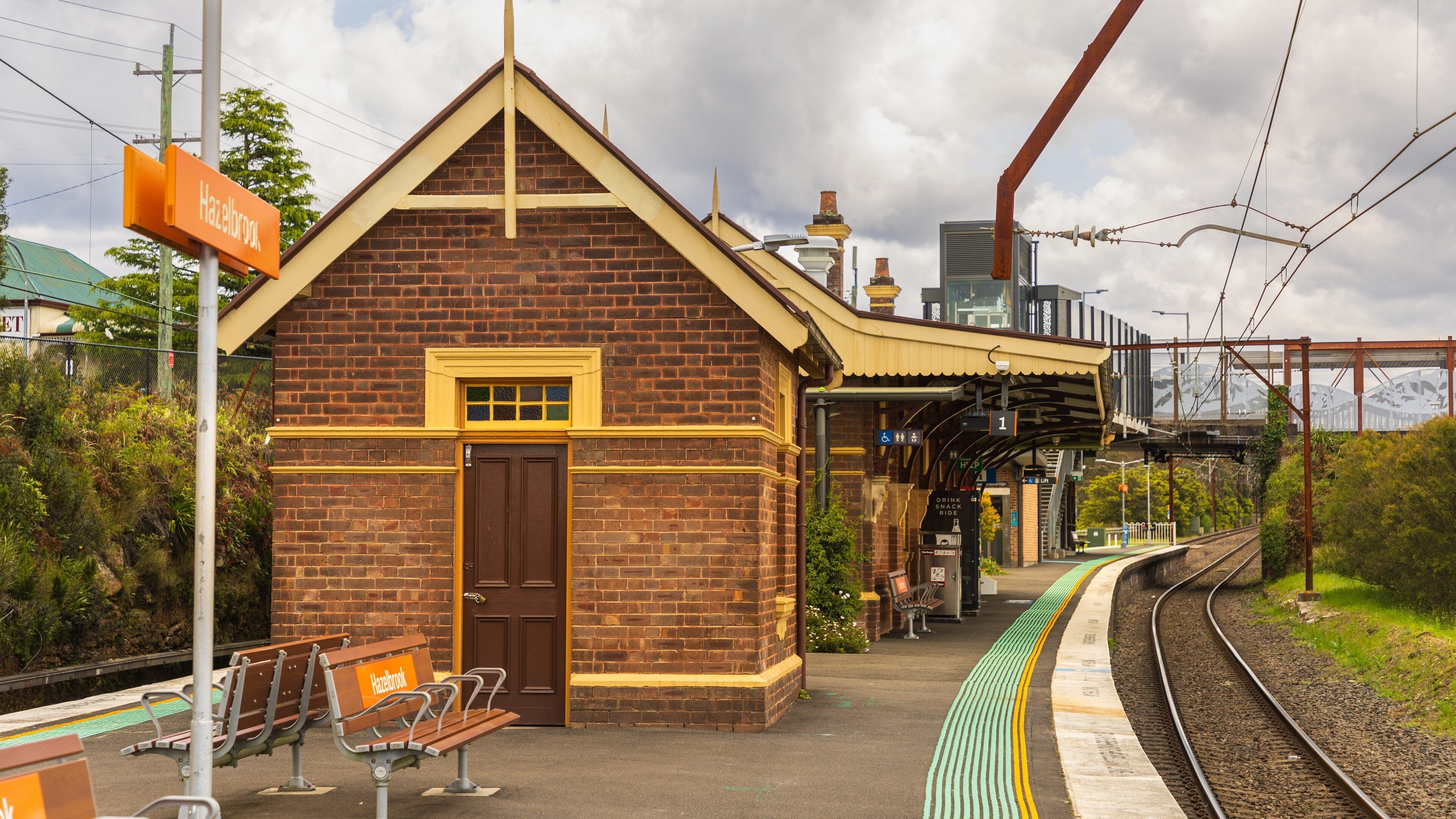 Hazelbrook featuring railway items