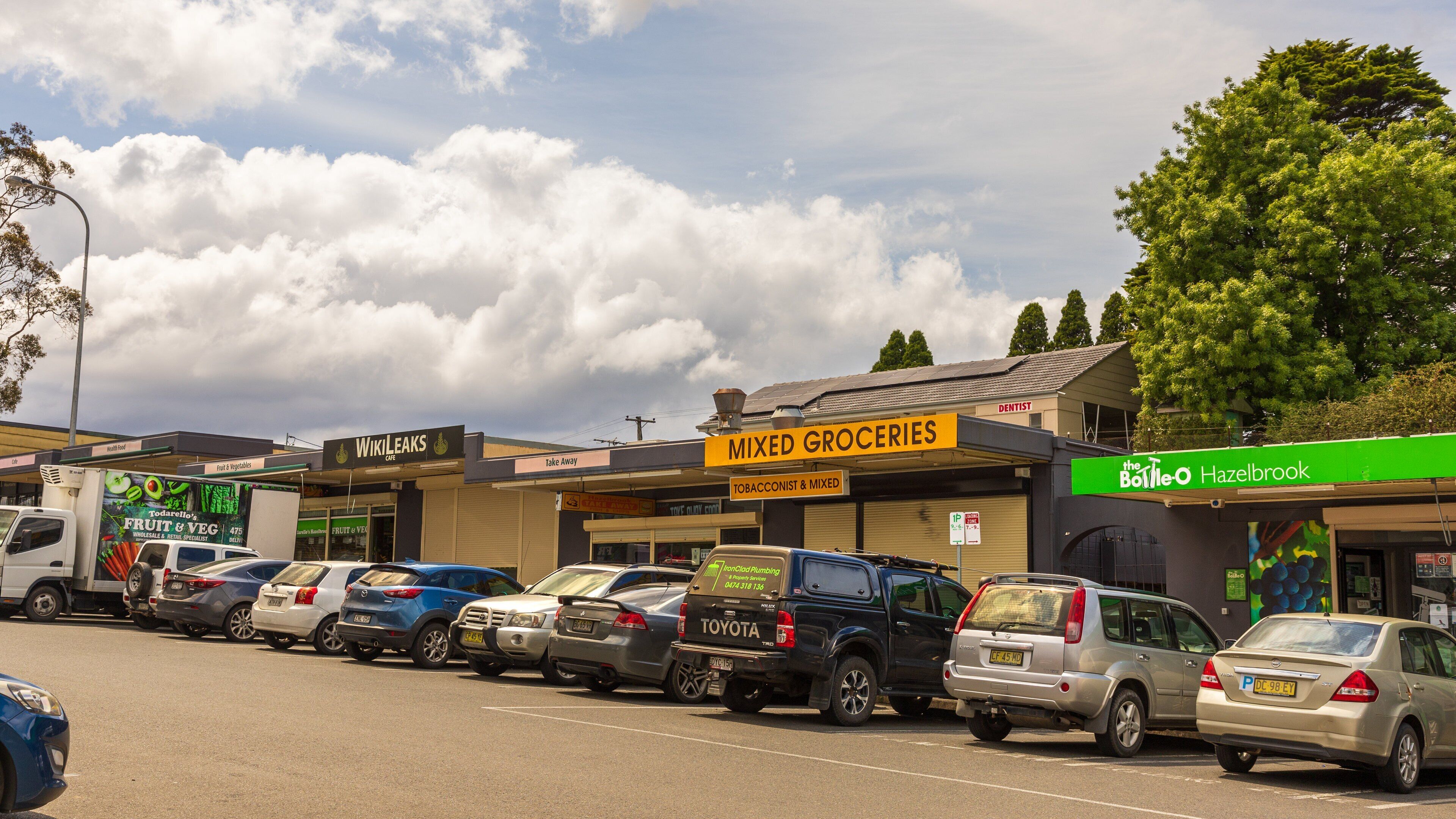 Hazelbrook which includes a small town or village