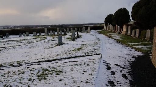 St Giles Cemetery The current, and newer, cemetery serving Hatton of Fintray.