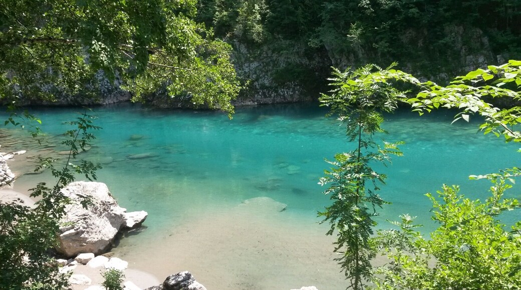 A great spot to go rafting!There are lots of camps on both the bosnian and the montenegrin side of the river. The "Kamp Modra Rijeka" is quite new and didn´t have a lot of guest when we stayed there. However, the place is great: you get home-cooked meals three times a day, lovely hosts, rooms with view on the river and a good rafting tour for a decent price. Check it out!