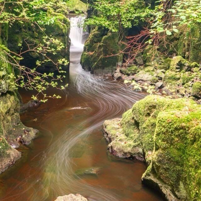 Great little gorge walk at Rumbling bridge not far from the Crook of Devon. 