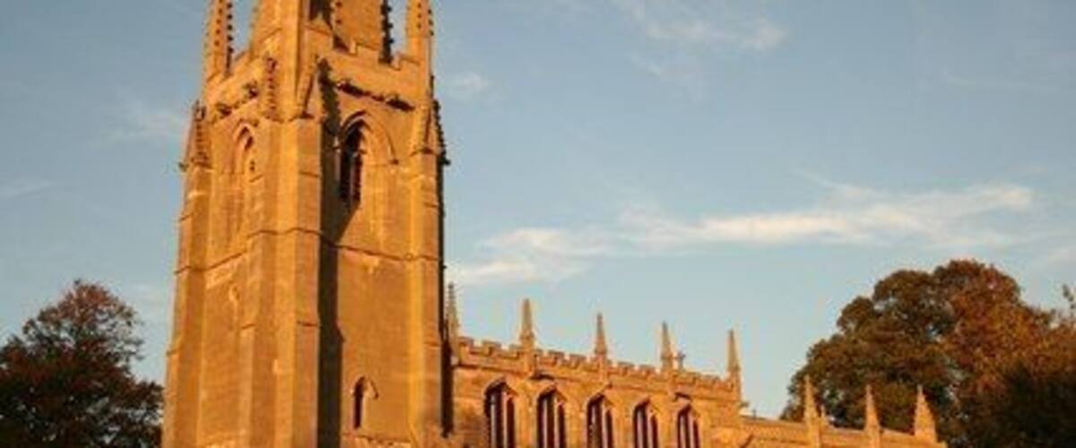 St.Helen's church, Brant Broughton A golden glow to St.Helen's church in the late afternoon Autumn sunshine