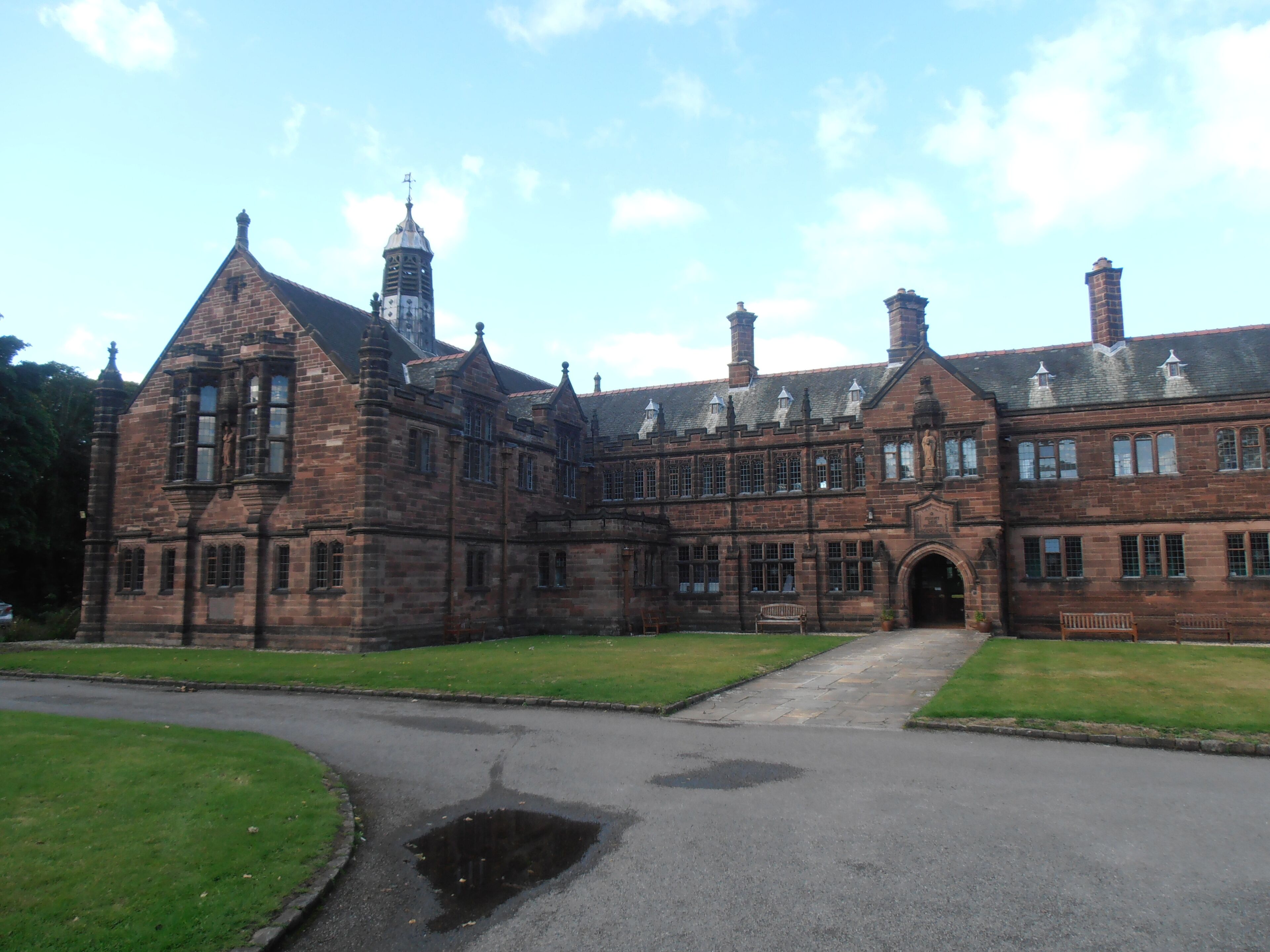 St Deiniol's Library (Gladstone's Library), Hawarden, Flintshire, Wales.