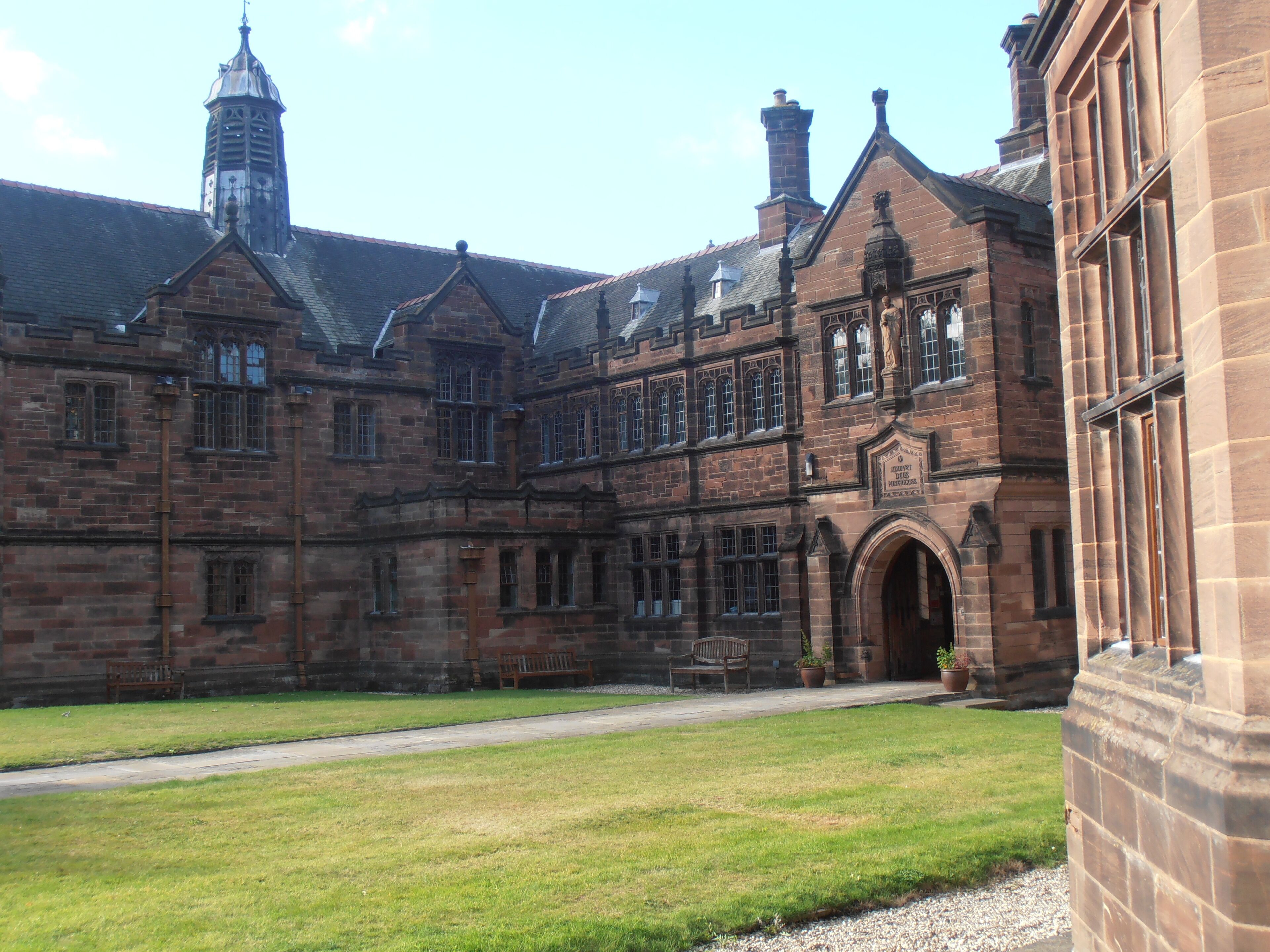 St Deiniol's Library (Gladstone's Library), Hawarden, Flintshire, Wales.