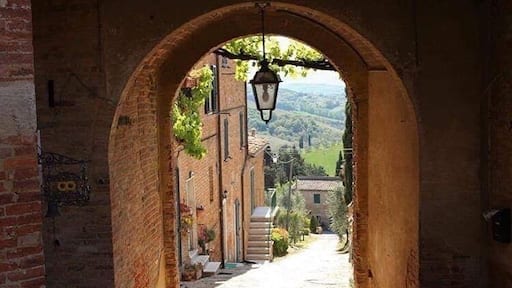 14th Century hilltop town.