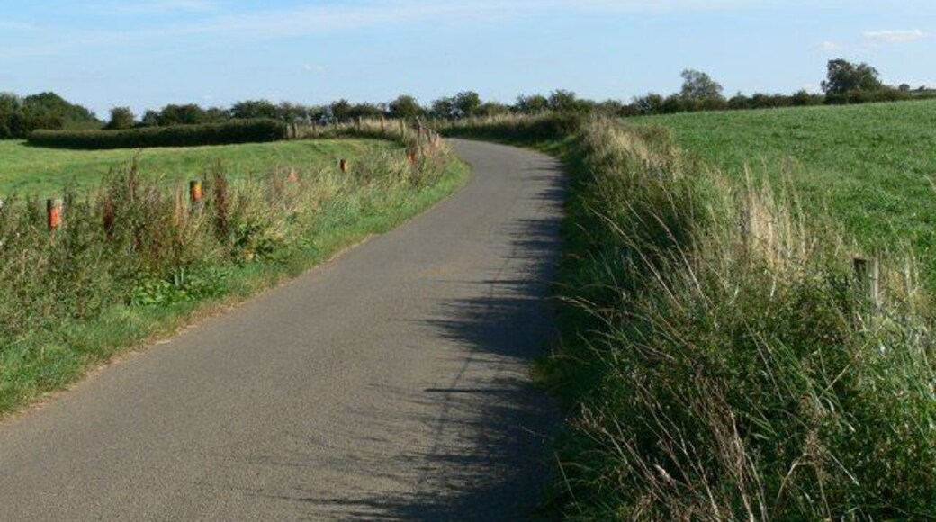 Lane to Eyebrook Reservoir