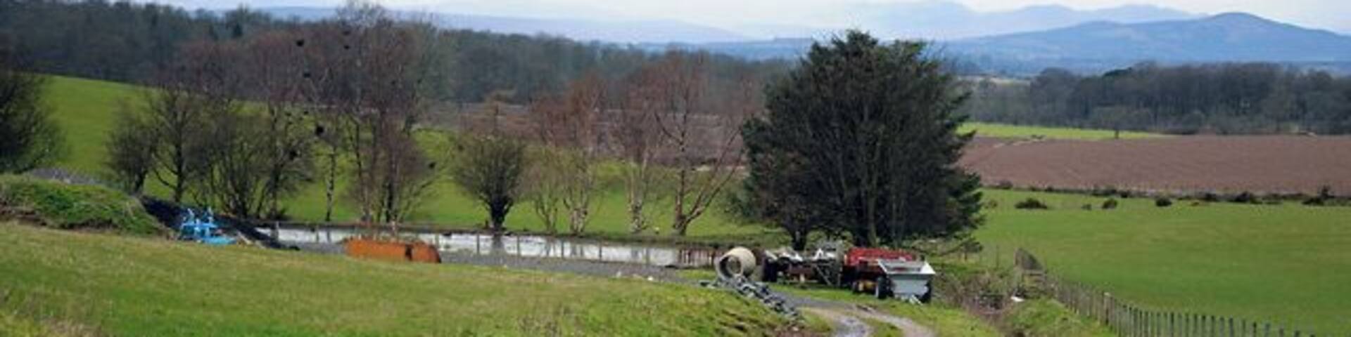 Farm Track and Farmland