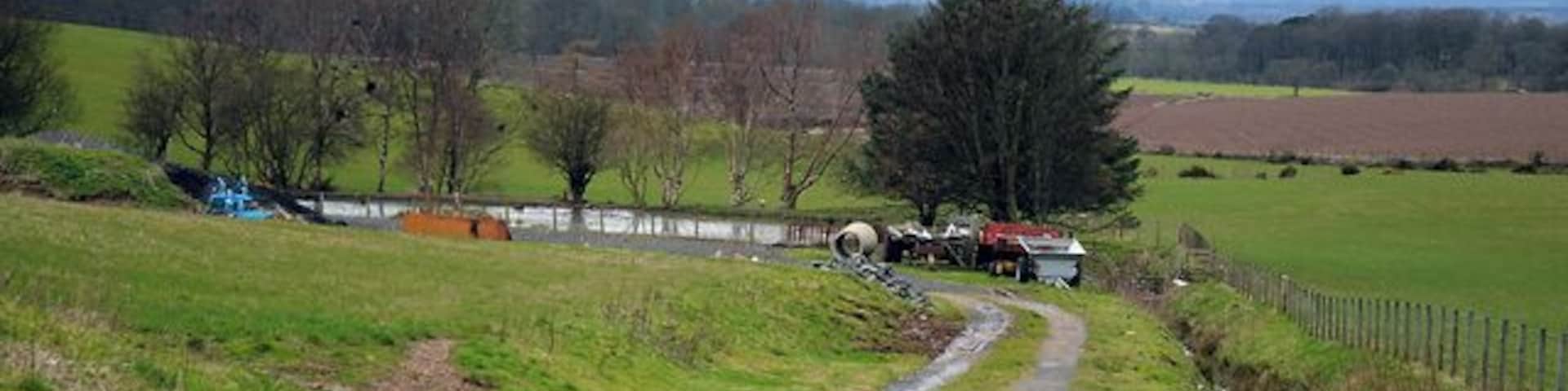 Farm Track and Farmland