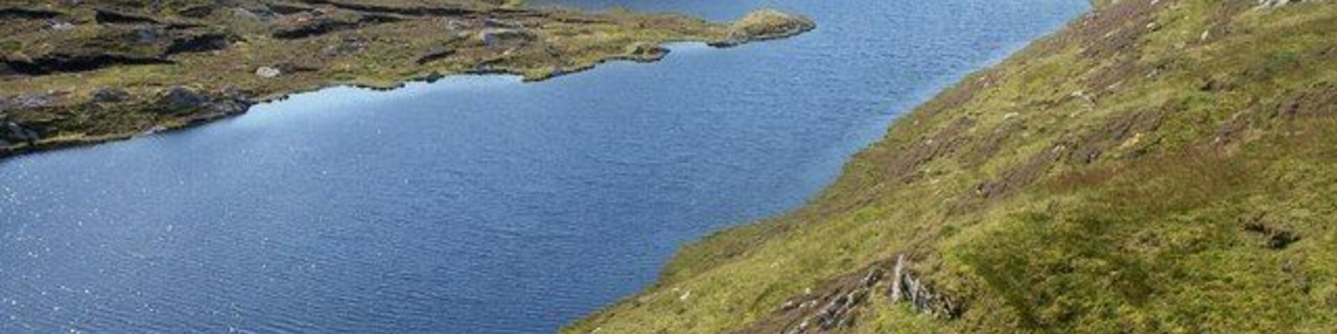 Mirka Water Mirka Water, Lunnasting, remote hill loch with spectacular views from surrounding hills. Mirka meaning dark water.