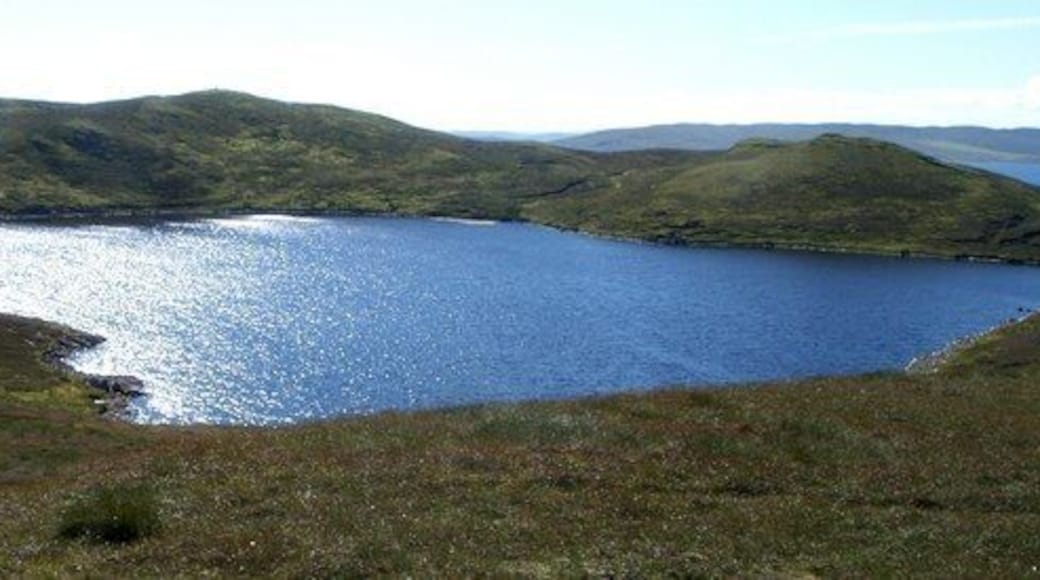 Brei Water Bonidale Brei Water, Bonidale, Lunnasting, remote hill loch.