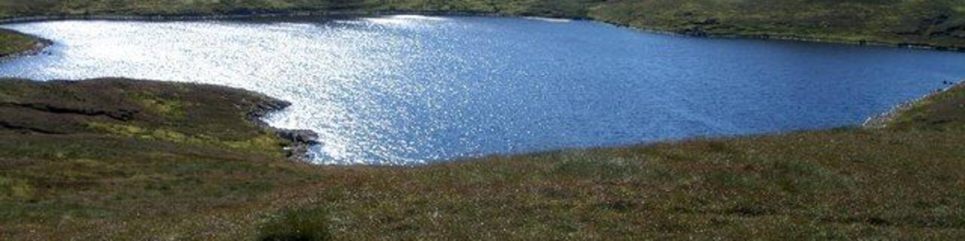 Brei Water Bonidale Brei Water, Bonidale, Lunnasting, remote hill loch.