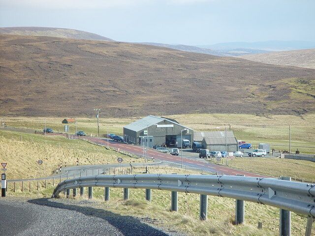Nicolson's Garage, Bixter Just next to the junction to Aith at Bixter, Nicolson's Garage.