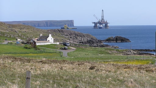 Easter Quarff, near to Easter Quarff, Shetland Islands, Great Britain.