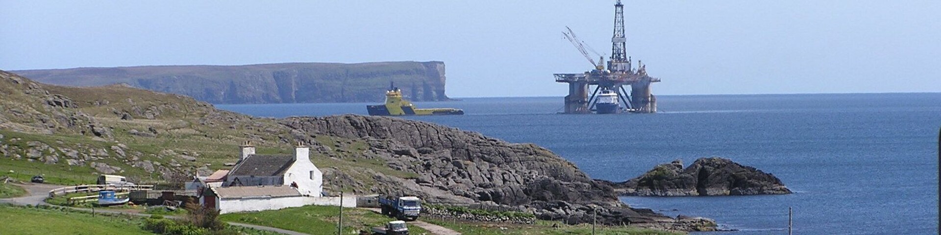 Easter Quarff, near to Easter Quarff, Shetland Islands, Great Britain.