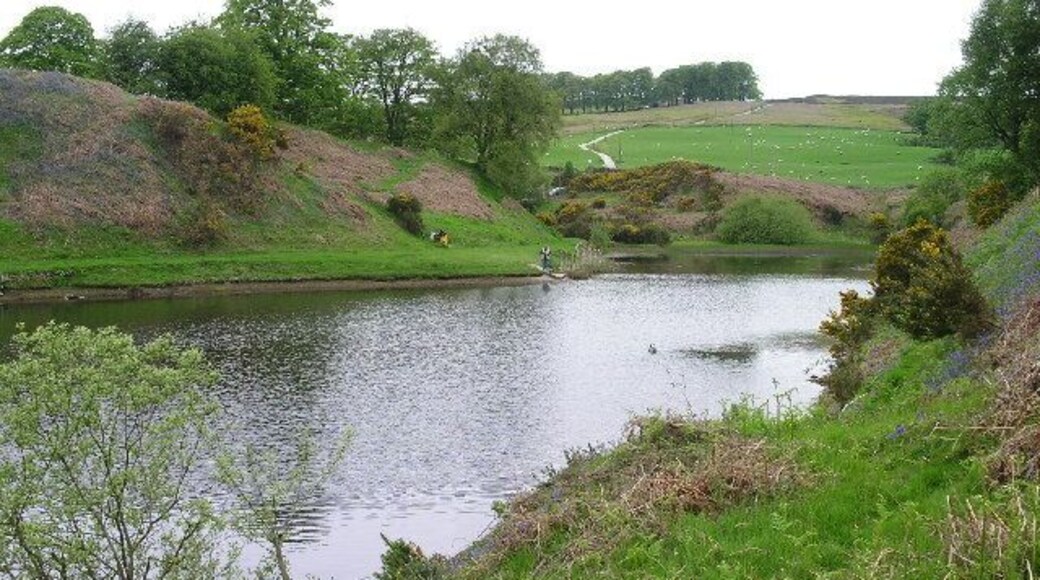 Pant Glas Reservoir. Dee Valley Reservoir and private fishing lake.