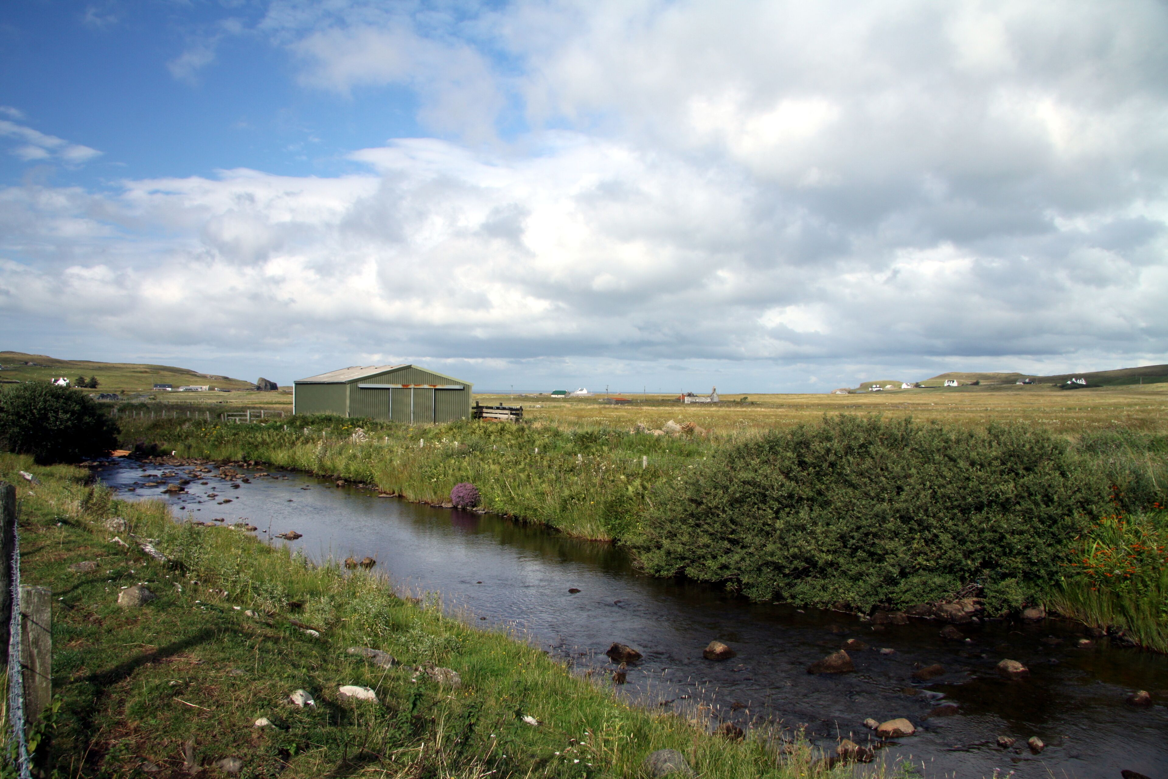 Kilmaluag River in Balmacqueen, Isles of Skye, Inner Hebrids, Scotland
