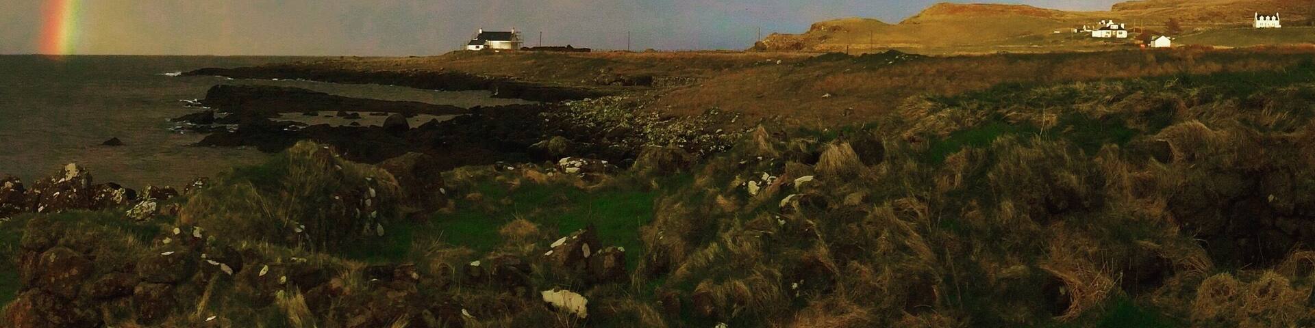 My favourite spot on earth. Kilmaluag, Skye. Constantly changing views and weather, all beautiful, dramatic, ethereal, calming.