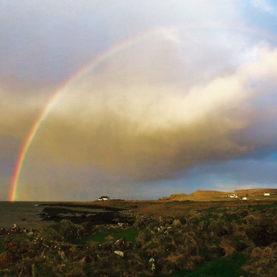 My favourite spot on earth. Kilmaluag, Skye. Constantly changing views and weather, all beautiful, dramatic, ethereal, calming.