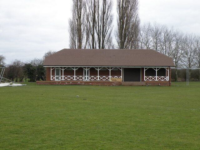 Cricket pavilion at Olney One of the structures on the multi use Olney recreation field.