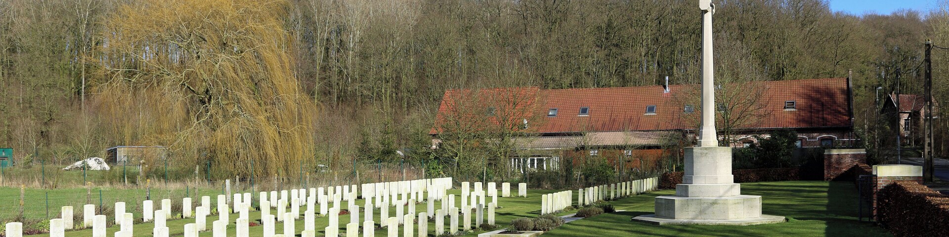 Ploegsteert (Comines-Warneton, Belgium): British WW1 cemetery of Underhill Farm