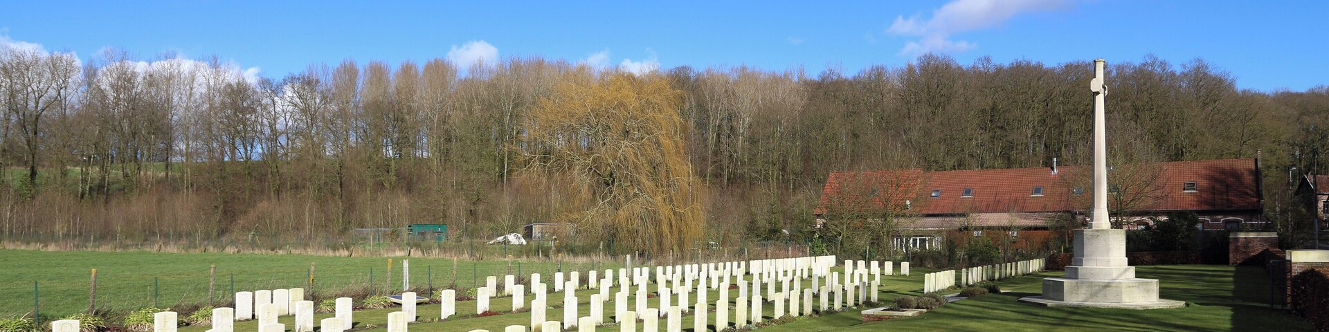 Ploegsteert (Comines-Warneton, Belgium): British WW1 cemetery of Underhill Farm