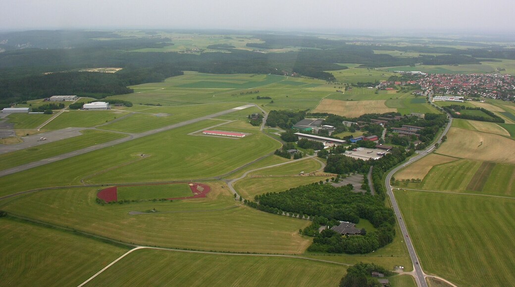 Germany, Baden-Württemberg, Neuhausen ob Eck airfield